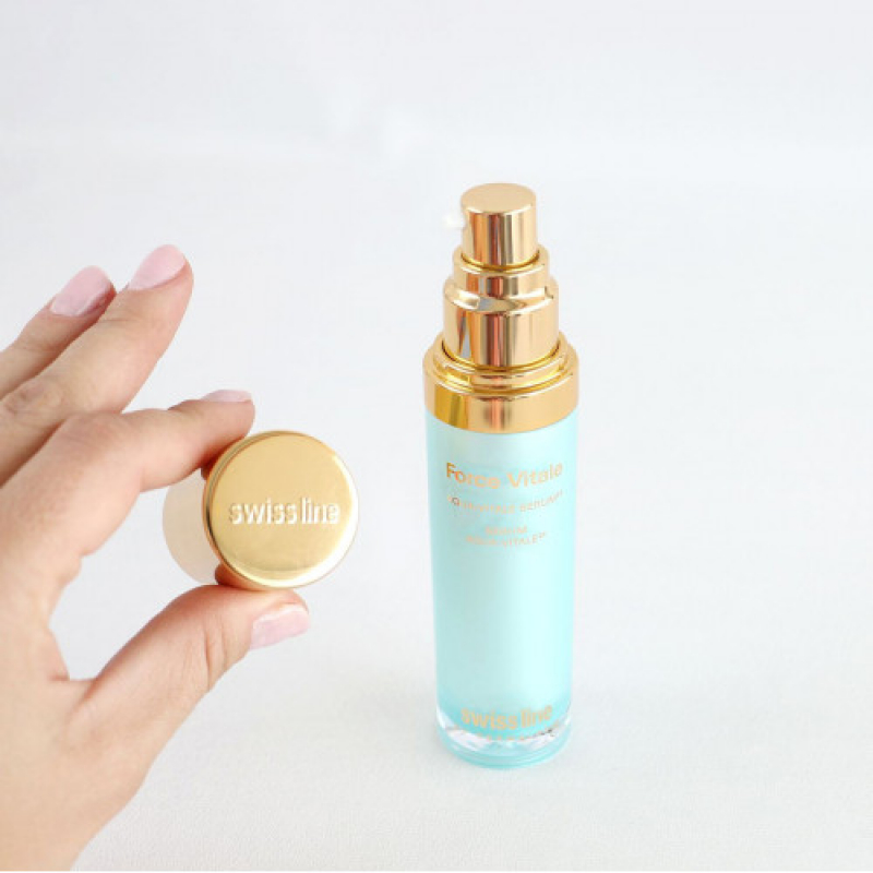 Serum siêu dưỡng chất tiếp nước và tái tạo làn da khô hoàn hảo Swissline force vitale aqua vitale serum 24